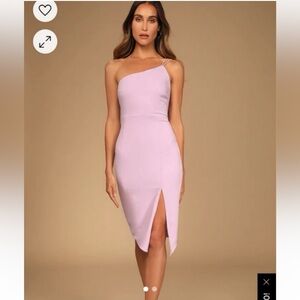 Lulus Lilac Mini Dress